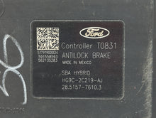 2018 Lincoln Mkz ABS Pump Control Module Replacement P/N:HG9C-2C555-AG HG9C-2C555-AH Fits 2017 OEM Used Auto Parts