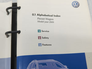 2009 Volkswagen Passat Owners Manual Book Guide OEM Used Auto Parts