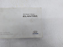 2014 Hyundai Elantra Owners Manual Book Guide OEM Used Auto Parts