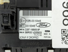 2014-2017 Ford Fiesta Information Display Screen