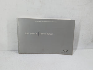 2013 Infiniti M35 Owners Manual Book Guide OEM Used Auto Parts