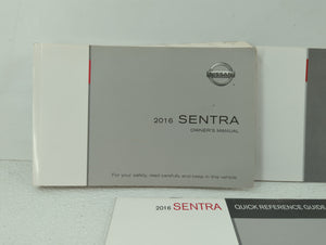 2016 Nissan Sentra Owners Manual Book Guide OEM Used Auto Parts