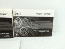 2016 Gmc Terrain Owners Manual Book Guide OEM Used Auto Parts