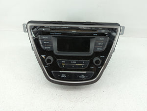 2013 Hyundai Elantra Radio AM FM Cd Player Receiver Replacement P/N:96170-3X165RA5 Fits OEM Used Auto Parts