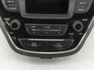 2013 Hyundai Elantra Radio AM FM Cd Player Receiver Replacement P/N:96170-3X165RA5 Fits OEM Used Auto Parts