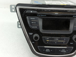 2013 Hyundai Elantra Radio AM FM Cd Player Receiver Replacement P/N:96170-3X165RA5 Fits OEM Used Auto Parts