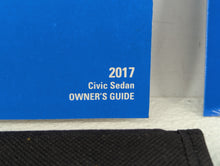 2017 Honda Civic Owners Manual Book Guide OEM Used Auto Parts