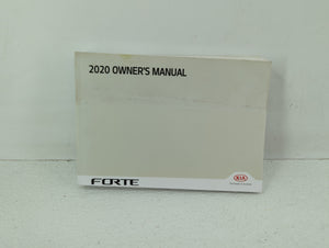 2020 Kia Forte Owners Manual Book Guide OEM Used Auto Parts