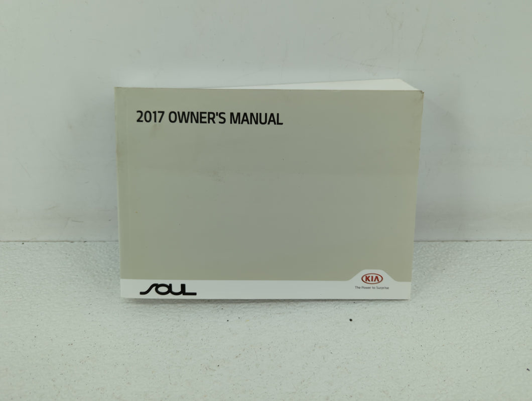 2017 Kia Soul Owners Manual Book Guide OEM Used Auto Parts