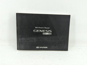 2013 Hyundai Genesis Owners Manual Book Guide OEM Used Auto Parts