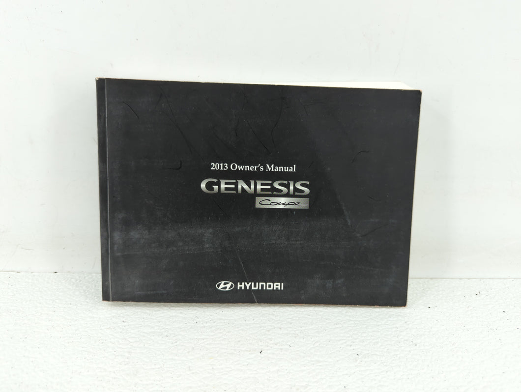 2013 Hyundai Genesis Owners Manual Book Guide OEM Used Auto Parts