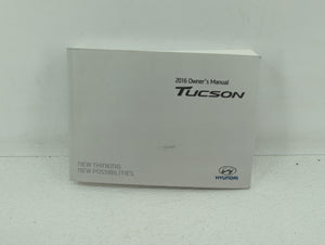 2016 Hyundai Tucson Owners Manual Book Guide OEM Used Auto Parts