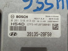 2017 Hyundai Veloster PCM Engine Computer ECU ECM PCU OEM P/N:39135-2BFS0 Fits OEM Used Auto Parts