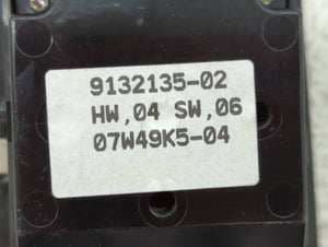 2006 Bmw 330i Master Power Window Switch Replacement Driver Side Left P/N:9132131-02 9217329 Fits 2007 2008 2009 2010 2011 2012 OEM Used Auto Parts