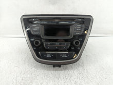 2013 Hyundai Elantra Radio AM FM Cd Player Receiver Replacement P/N:961703X155 96170-3X155RA5 Fits OEM Used Auto Parts