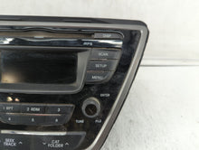 2013 Hyundai Elantra Radio AM FM Cd Player Receiver Replacement P/N:961703X155 96170-3X155RA5 Fits OEM Used Auto Parts