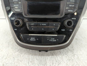 2013 Hyundai Elantra Radio AM FM Cd Player Receiver Replacement P/N:961703X155 96170-3X155RA5 Fits OEM Used Auto Parts