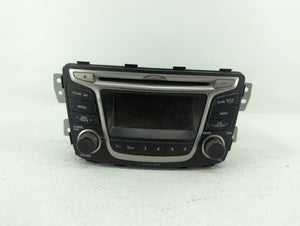 2017 Hyundai Accent Radio AM FM Cd Player Receiver Replacement P/N:96170-1R111RDR Fits OEM Used Auto Parts