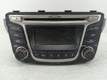 2017 Hyundai Accent Radio AM FM Cd Player Receiver Replacement P/N:96170-1R111RDR Fits OEM Used Auto Parts