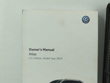 2019 Volkswagen Atlas Owners Manual Book Guide OEM Used Auto Parts