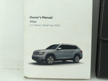 2019 Volkswagen Atlas Owners Manual Book Guide OEM Used Auto Parts