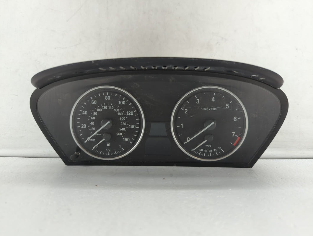 2008-2010 Bmw 535i Instrument Cluster Speedometer Gauges P/N:62.11-9 177 259 9 168 862 Fits 2008 2009 2010 OEM Used Auto Parts