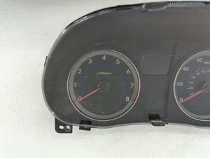 2012-2013 Hyundai Accent Instrument Cluster Speedometer Gauges P/N:94001-1R000 94001-1R020 Fits 2012 2013 OEM Used Auto Parts