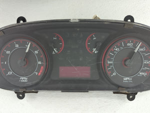 2013 Dodge Dart Instrument Cluster Speedometer Gauges P/N:05091892AE 56054660AA Fits OEM Used Auto Parts