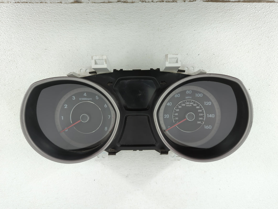 2013 Hyundai Elantra Instrument Cluster Speedometer Gauges P/N:94001-3X275 94001-3X520 Fits OEM Used Auto Parts