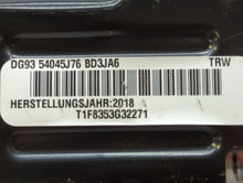 2013-2020 Ford Fusion Air Bag Passenger Right Knee OEM P/N:DG93-54045J76-BD3JA6 Fits 2013 2014 2015 2016 2017 2018 2019 2020 OEM Used Auto Parts