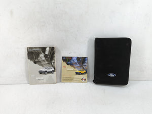 2002 Ford Escape Owners Manual Book Guide OEM Used Auto Parts