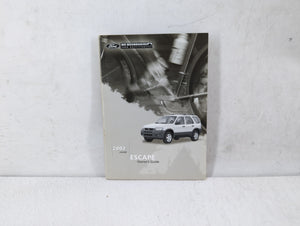 2002 Ford Escape Owners Manual Book Guide OEM Used Auto Parts