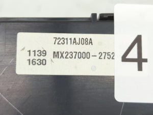 2010-2014 Subaru Legacy Climate Control Module Temperature AC/Heater Replacement P/N:72311 AJ08A 72311 AL11A Fits OEM Used Auto Parts