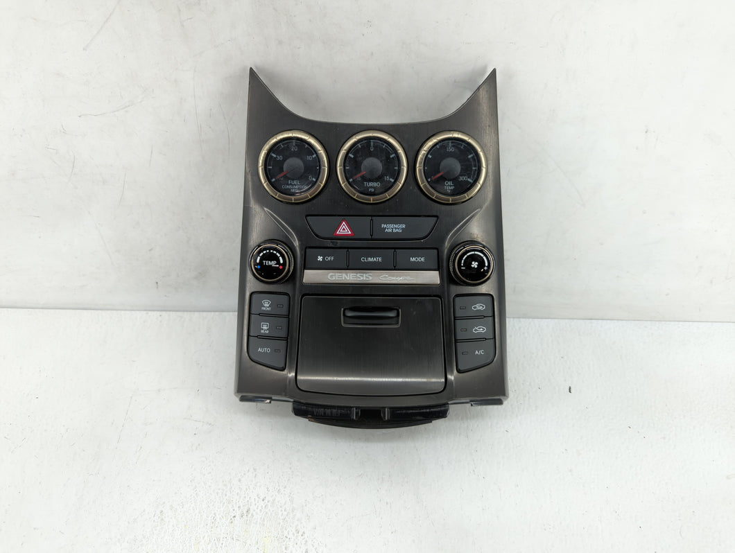 2013-2015 Hyundai Genesis Ac Heater Climate Control Temperature Oem