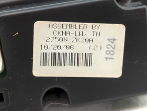 2007-2008 Nissan Maxima Climate Control Module Temperature AC/Heater Replacement P/N:96939 ZK30E 27500 ZK30A Fits 2007 2008 OEM Used Auto Parts