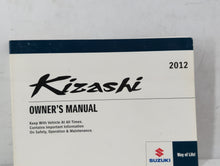 2012 Suzuki Kizashi Owners Manual Book Guide OEM Used Auto Parts