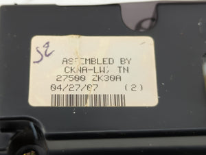 2007-2008 Nissan Maxima Climate Control Module Temperature AC/Heater Replacement P/N:96939 ZK30E 27500 ZK30A Fits 2007 2008 OEM Used Auto Parts