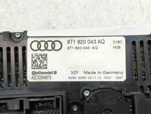 2008-2013 Audi A5 Climate Control Module Temperature AC/Heater Replacement P/N:97250-B2GQ0CA 8T1 820 043 AA Fits OEM Used Auto Parts