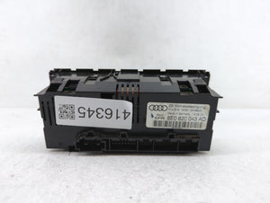 2005-2009 Audi A4 Climate Control Module Temperature AC/Heater Replacement P/N:8E0 820 043 AD 8E0 820 043 AM Fits OEM Used Auto Parts