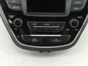 2014-2016 Hyundai Elantra Radio AM FM Cd Player Receiver Replacement P/N:96170-3X156GU 961703X156GU Fits 2014 2015 2016 OEM Used Auto Parts