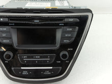 2014-2016 Hyundai Elantra Radio AM FM Cd Player Receiver Replacement P/N:96170-3X156GU 961703X156GU Fits 2014 2015 2016 OEM Used Auto Parts