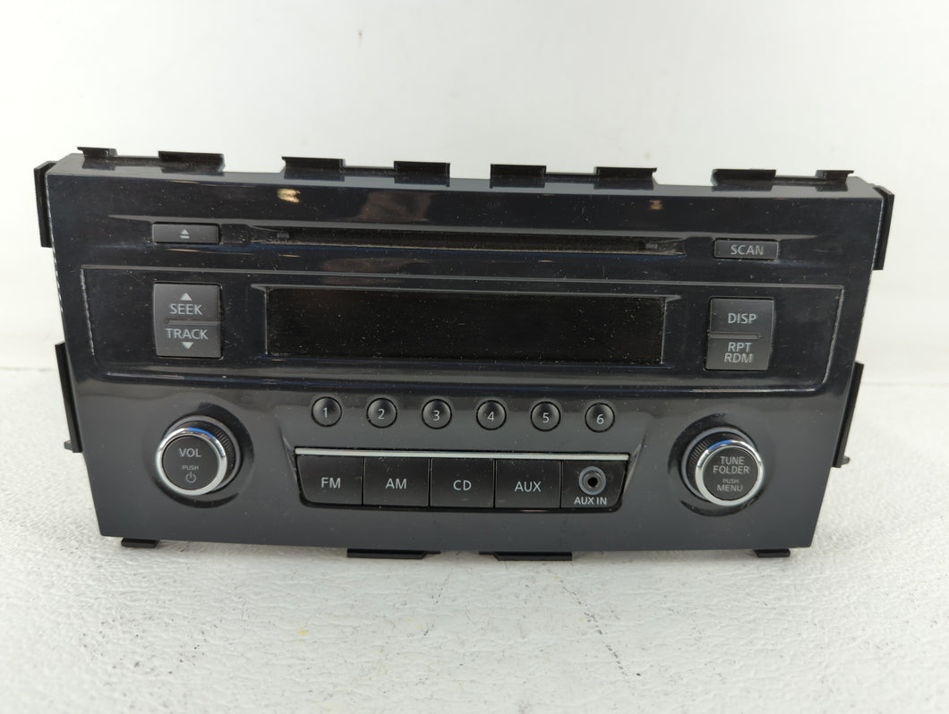 2013-2015 Nissan Altima Radio AM FM Cd Player Receiver Replacement P/N:28185 3TA0G 28185 3TB0G Fits 2013 2014 2015 OEM Used Auto Parts