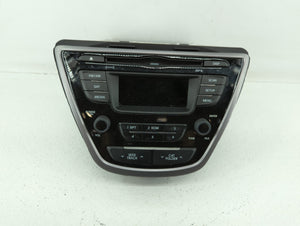 2013 Hyundai Elantra Radio AM FM Cd Player Receiver Replacement P/N:961703X155 96170-3X155RA5 Fits OEM Used Auto Parts