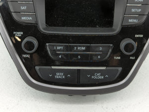 2013 Hyundai Elantra Radio AM FM Cd Player Receiver Replacement P/N:961703X155 96170-3X155RA5 Fits OEM Used Auto Parts