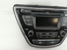 2013 Hyundai Elantra Radio AM FM Cd Player Receiver Replacement P/N:961703X155 96170-3X155RA5 Fits OEM Used Auto Parts