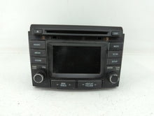 2014-2015 Hyundai Sonata Radio AM FM Cd Player Receiver Replacement P/N:96180-3Q8004X 96180-3Q8504X Fits 2014 2015 OEM Used Auto Parts