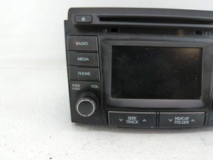 2014-2015 Hyundai Sonata Radio AM FM Cd Player Receiver Replacement P/N:96180-3Q8004X 96180-3Q8504X Fits 2014 2015 OEM Used Auto Parts