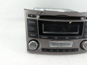 2012-2014 Subaru Legacy Radio AM FM Cd Player Receiver Replacement P/N:86201AJ66A 86201AJ61A Fits 2012 2013 2014 OEM Used Auto Parts