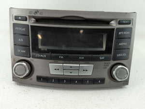 2012-2014 Subaru Legacy Radio AM FM Cd Player Receiver Replacement P/N:86201AJ66A 86201AJ61A Fits 2012 2013 2014 OEM Used Auto Parts