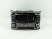 2012-2014 Subaru Legacy Radio AM FM Cd Player Receiver Replacement P/N:86201AJ66A 86201AJ61A Fits 2012 2013 2014 OEM Used Auto Parts